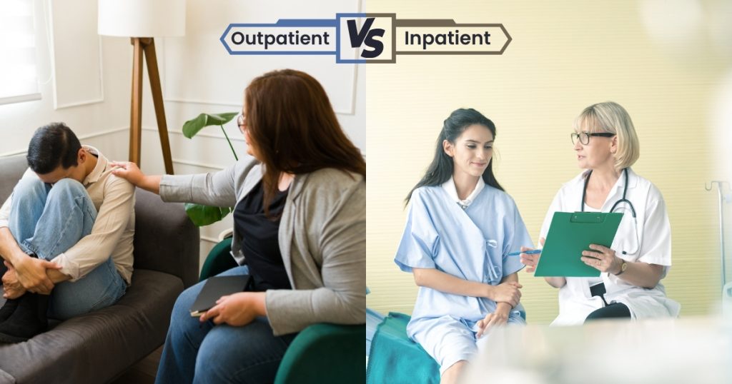 Inpatient vs Outpatient Mental Healthcare